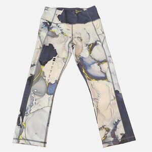 Under Armour Fitted Heatgear Medium Printed Graphic Full Length Leggings NWOT